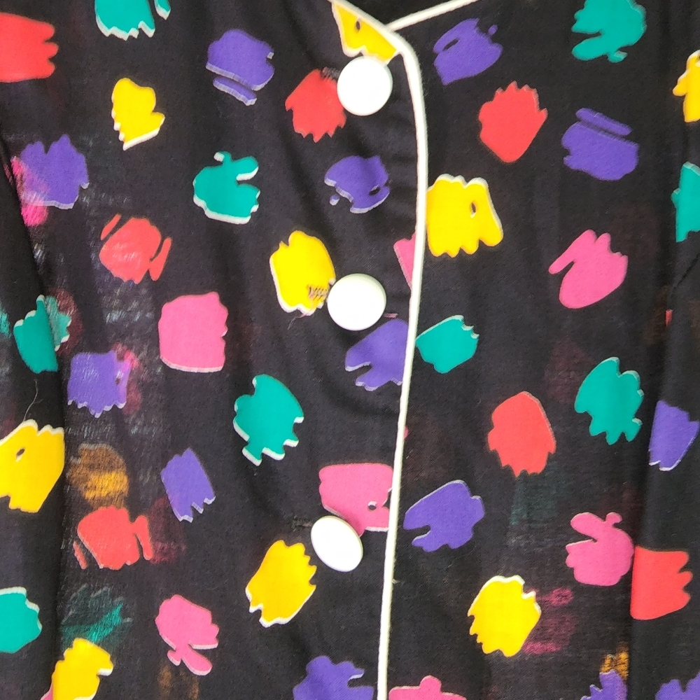 Vintage Pegaso Multi Color Dress View 4